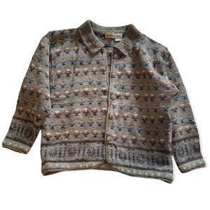 Simpatico wool medium cardigan